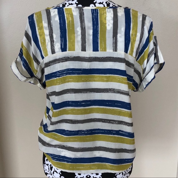 Multicolored Striped Top - Picture 4 of 6